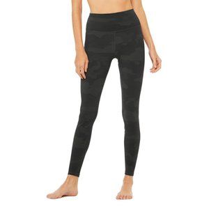 ALO Yoga High-Waist Camo Vapor Legging (M)